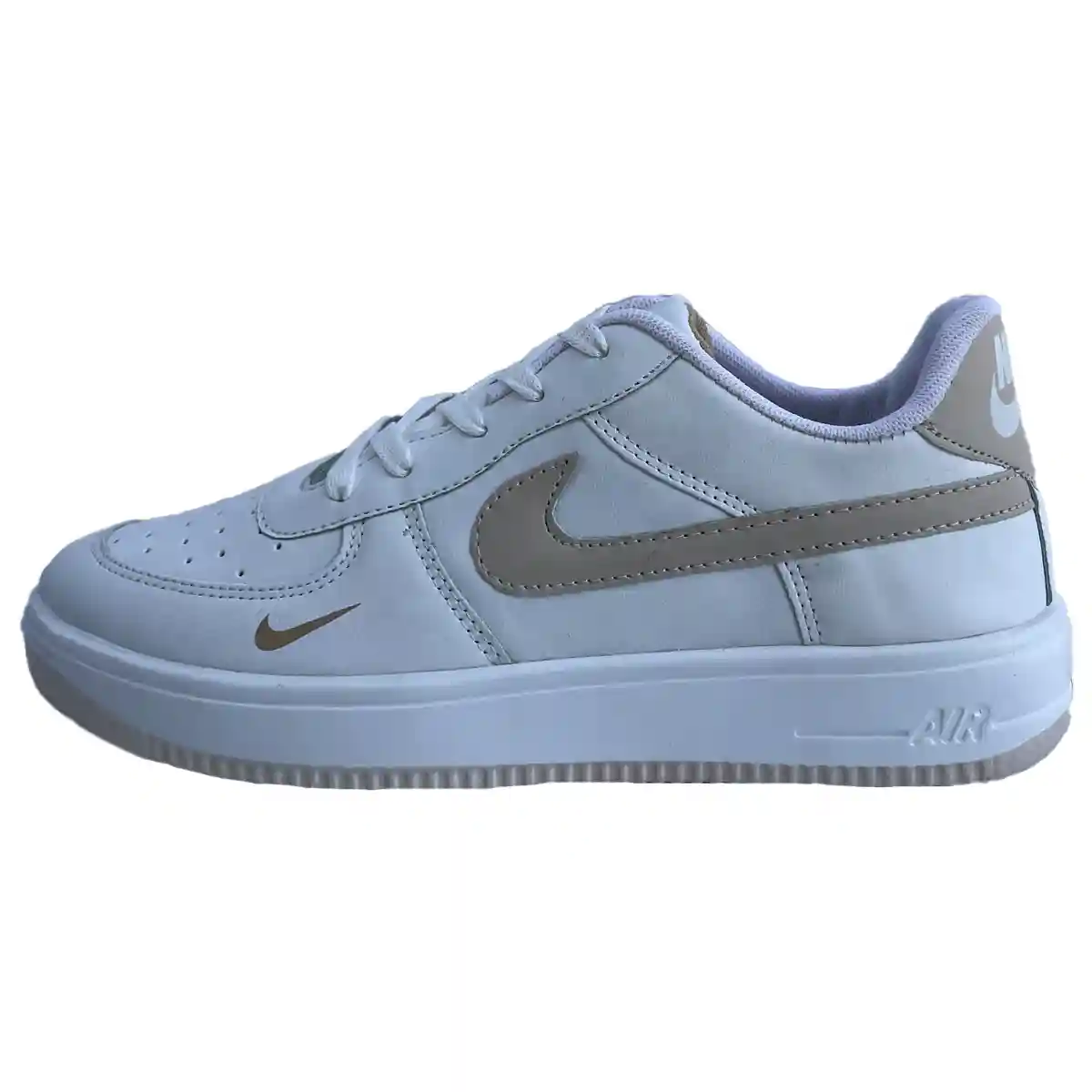 کفش اسپرت  زنانه و مردانه نایک ایر nike air سفید کرم